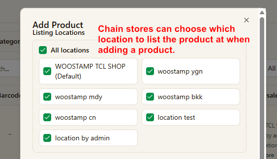 Products and product setup
