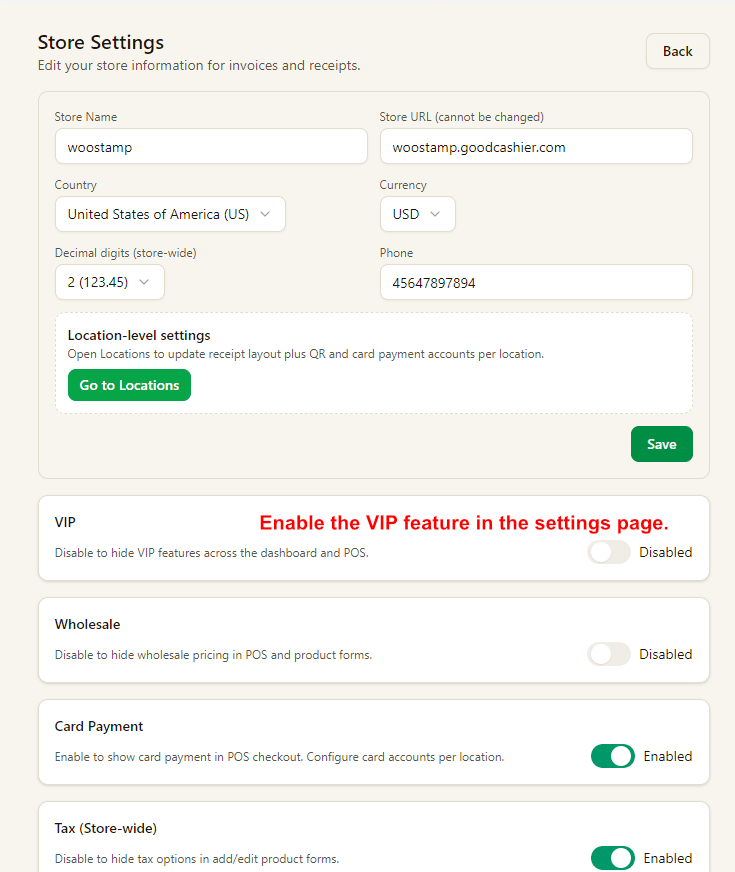 VIP members, wallet, and points